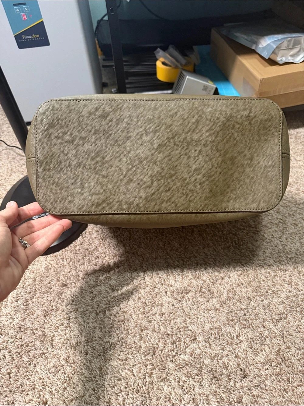 Michael Kors saffiano leather